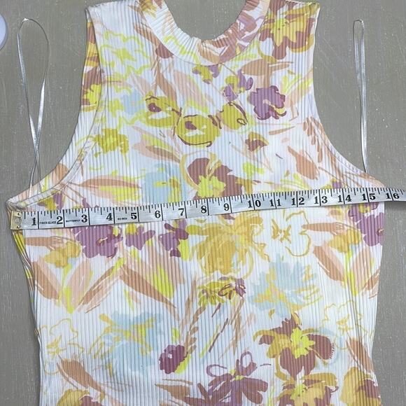 NWT Ted Baker ribbed floral bodycon dress - Picture 8 of 10